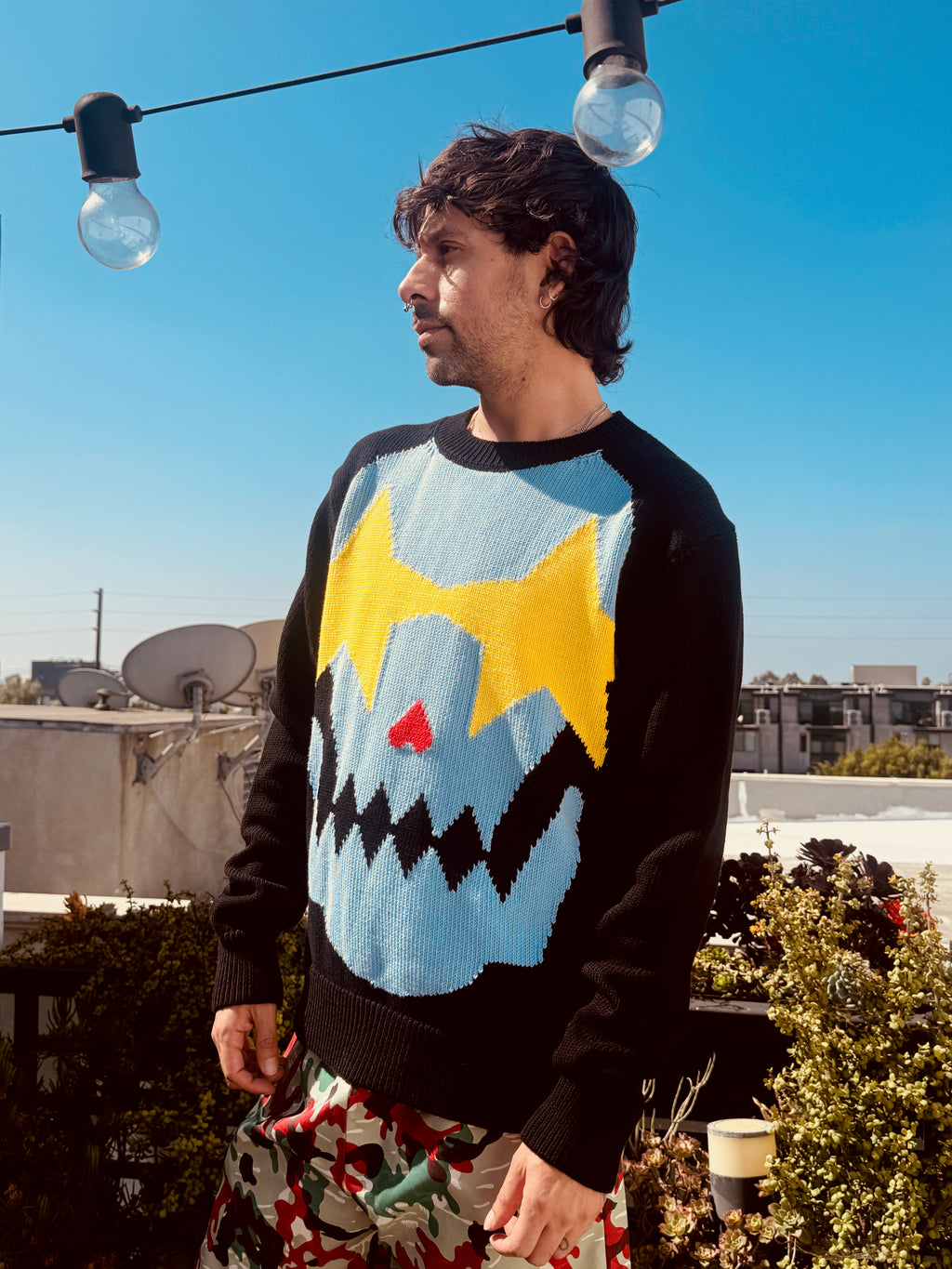Walter Van Beirendonck Starry Eyes Sweater