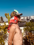 Camo Cap by Walter van Beirendonck - Military Green