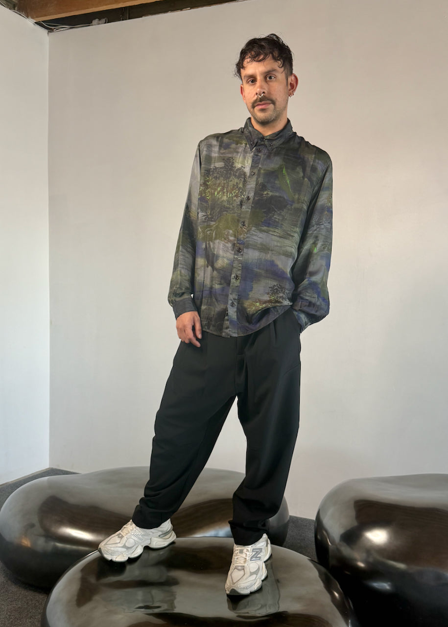 Henrik Vibskov Block Shirt Fishes Light