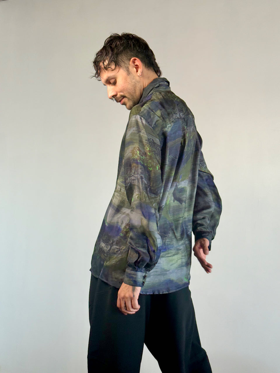 Henrik Vibskov Block Shirt Fishes Light