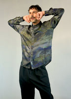 Henrik Vibskov Block Shirt Fishes Light