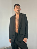 ANTS BLAZER BLACK  by Henrik Vibskov