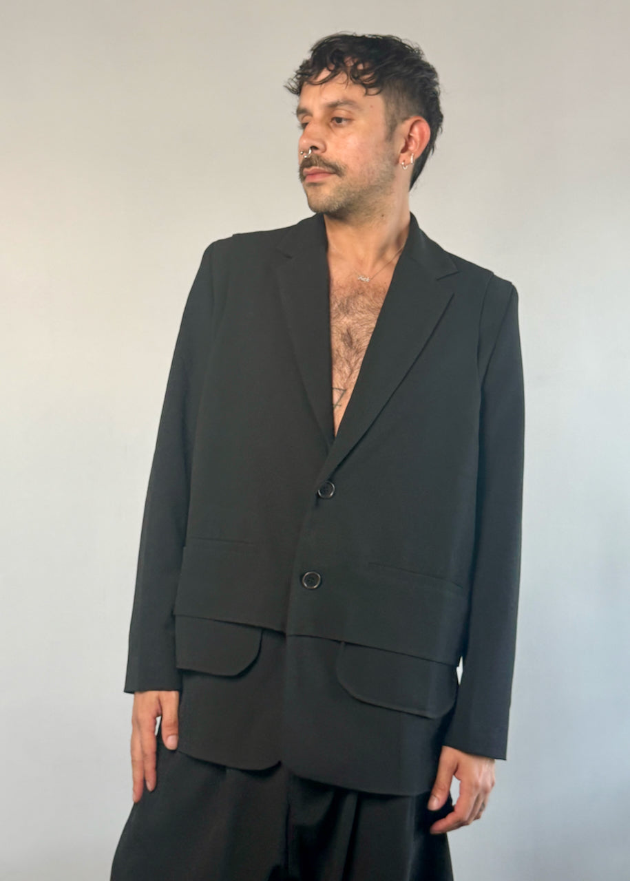 ANTS BLAZER BLACK  by Henrik Vibskov