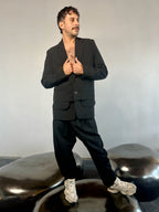 ANTS BLAZER BLACK  by Henrik Vibskov