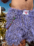 LOVERBOY BY CHARLES JEFFREY SHAGGY SCALLOPED BOXER SHORTS