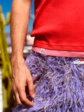 LOVERBOY BY CHARLES JEFFREY SHAGGY SCALLOPED BOXER SHORTS