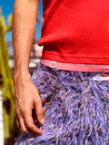 LOVERBOY BY CHARLES JEFFREY SHAGGY SCALLOPED BOXER SHORTS