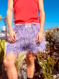 LOVERBOY BY CHARLES JEFFREY SHAGGY SCALLOPED BOXER SHORTS