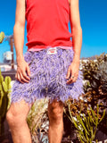 LOVERBOY BY CHARLES JEFFREY SHAGGY SCALLOPED BOXER SHORTS