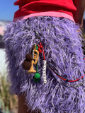 LOVERBOY BY CHARLES JEFFREY CHARACTER CROCHET BAG CHARM INSTRUMENTS
