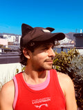 LOVERBOY BY CHARLES JEFFREY EARS CAP in BLACK