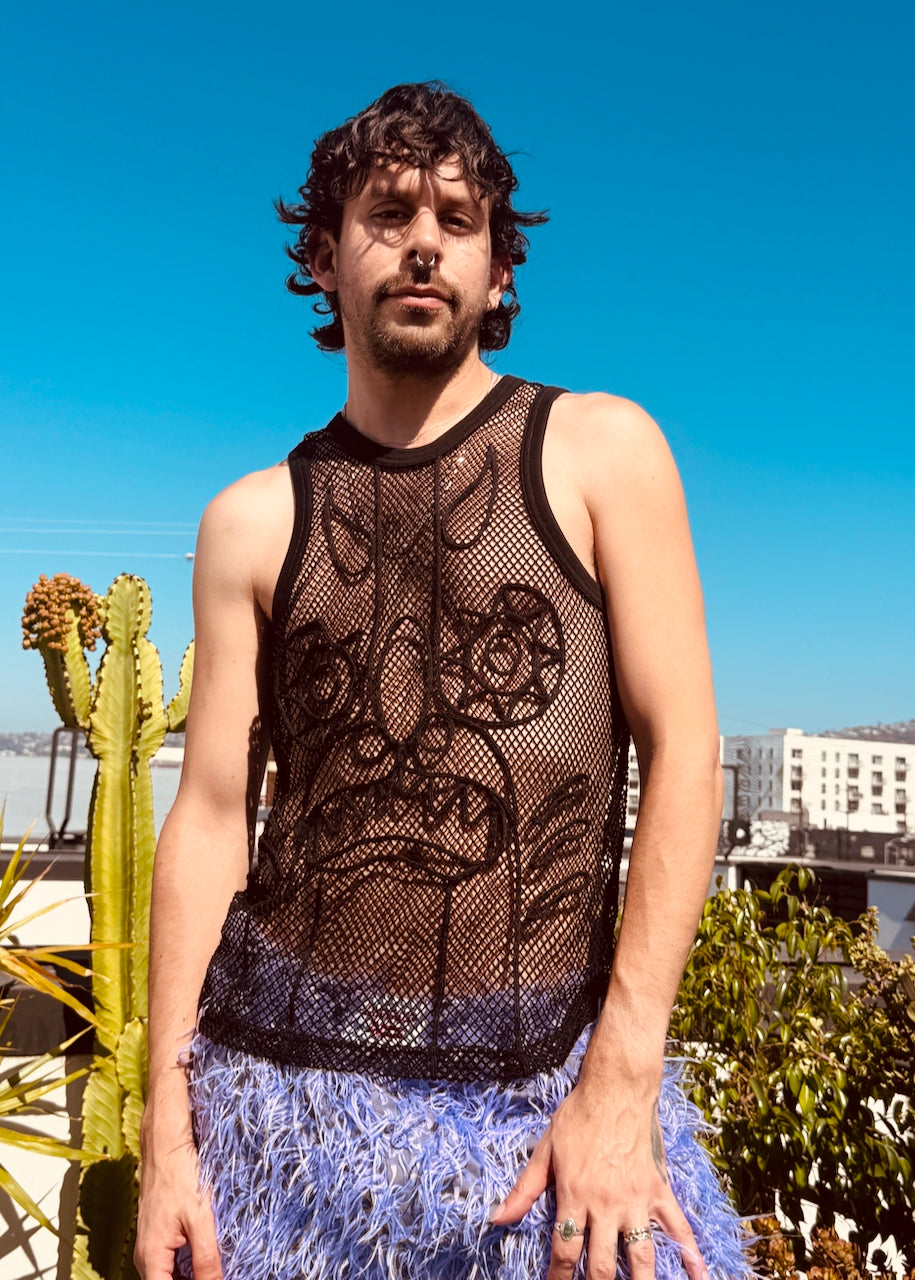 LOVERBOY BY CHARLES JEFFREY NET TANK