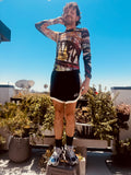 LOVERBOY BY CHARLES JEFFREY POWERMESH TOP