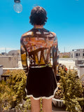 LOVERBOY BY CHARLES JEFFREY POWERMESH TOP