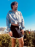 LOVERBOY BY CHARLES JEFFREY ALL TIED UP HOODY in GREY MARL
