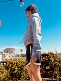 LOVERBOY BY CHARLES JEFFREY ALL TIED UP HOODY in GREY MARL