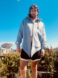LOVERBOY BY CHARLES JEFFREY ALL TIED UP HOODY in GREY MARL