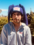 LOVERBOY BY CHARLES JEFFREY CHUNKY RABBIT BEANIE in Purple