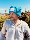 LOVERBOY BY CHARLES JEFFREY CHUNKY EARS BEANIE in LIGHT BLUE