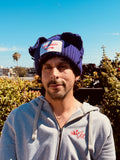 LOVERBOY BY CHARLES JEFFREY CHUNKY EARS BEANIE in PURPLE