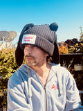 LOVERBOY BY CHARLES JEFFREY CHUNKY RABBIT BEANIE