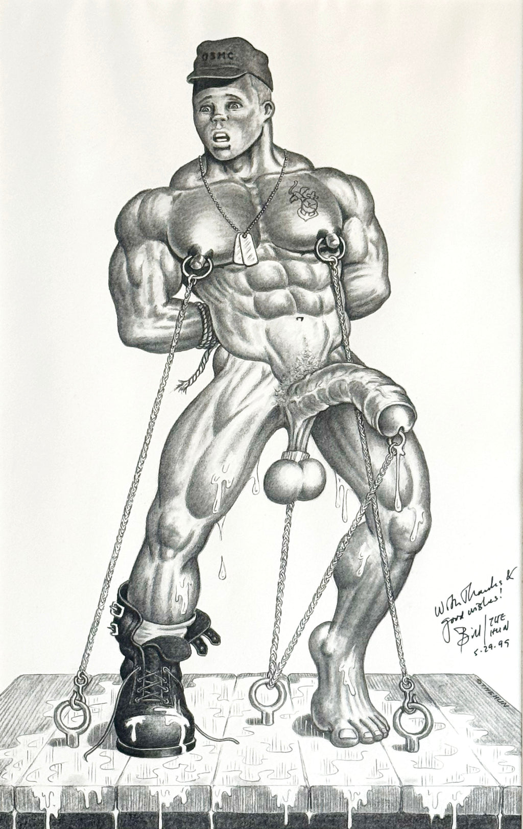 Bill Schmelling, "Anchored Marine", ca 1995