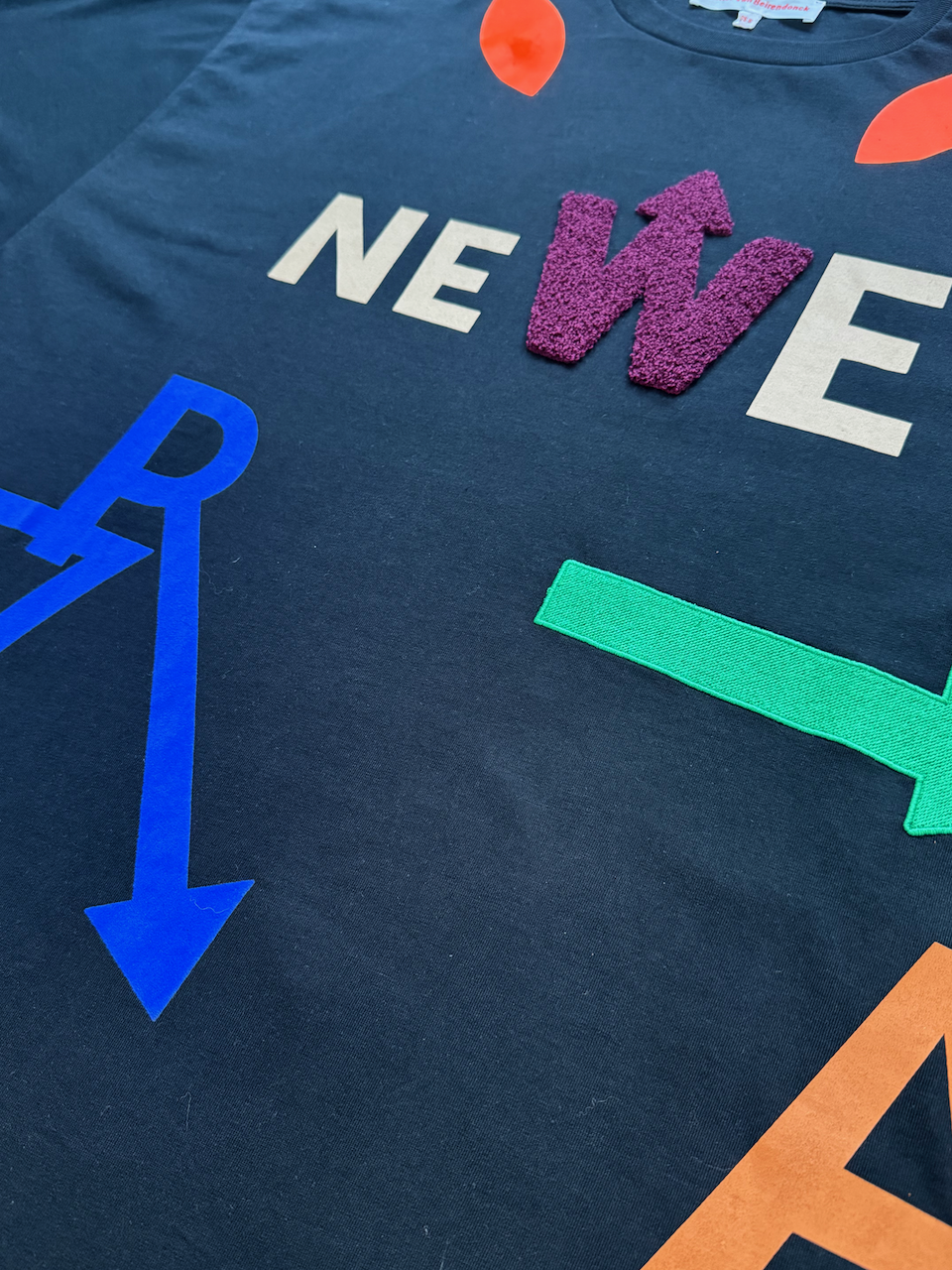 Walter Van Beirendonck WE ARE TEE OVERSIZED BLACK