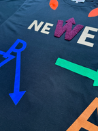 Walter Van Beirendonck WE ARE TEE OVERSIZED BLACK
