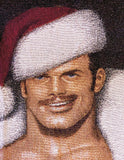 Tom of Finland Sexy Santa Woven Blanket