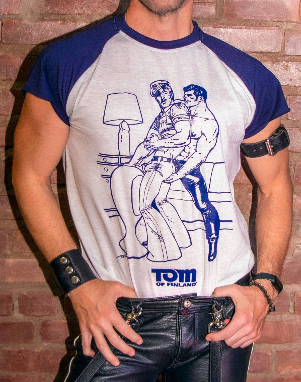 Tom of Finland Repair Man Ringer Tee