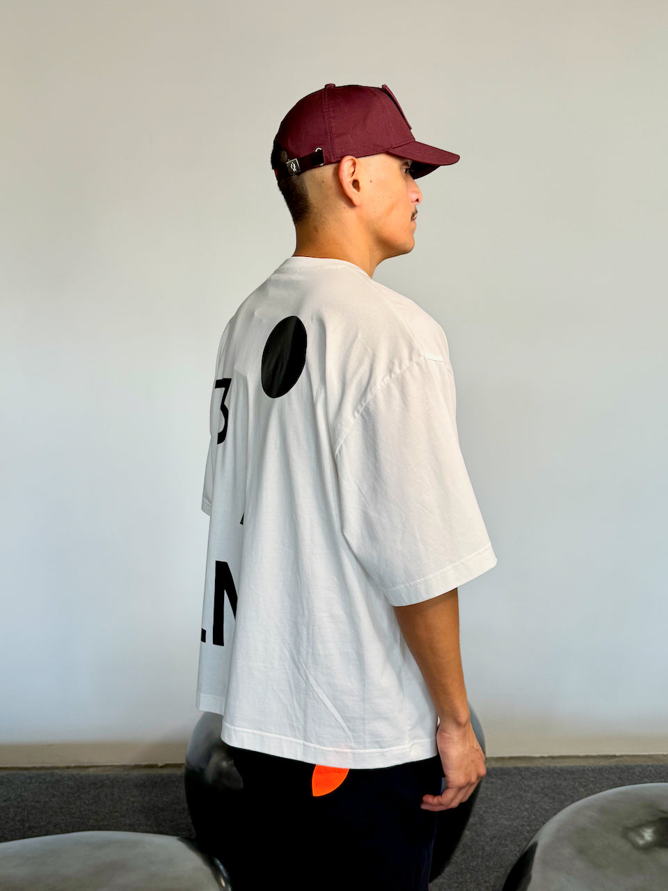 Walter Van Beirendonck WE ARE TEE OVERSIZED WHITE