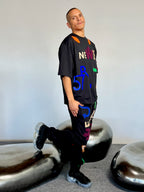 Walter Van Beirendonck WE ARE TEE OVERSIZED BLACK