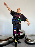 Walter Van Beirendonck WE ARE TEE OVERSIZED BLACK