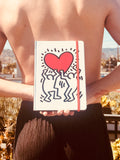 Keith Haring Pop Shop Heart Hardcover Journal