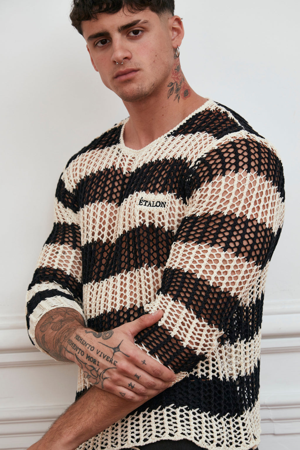 Striped Knitted Sweater