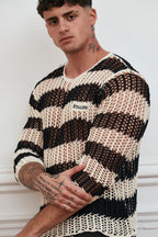 Striped Knitted Sweater