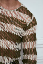 Striped Knitted Sweater