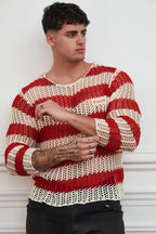 Striped Knitted Sweater