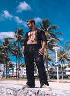 Alfons Dovana Miami Vice Button Down