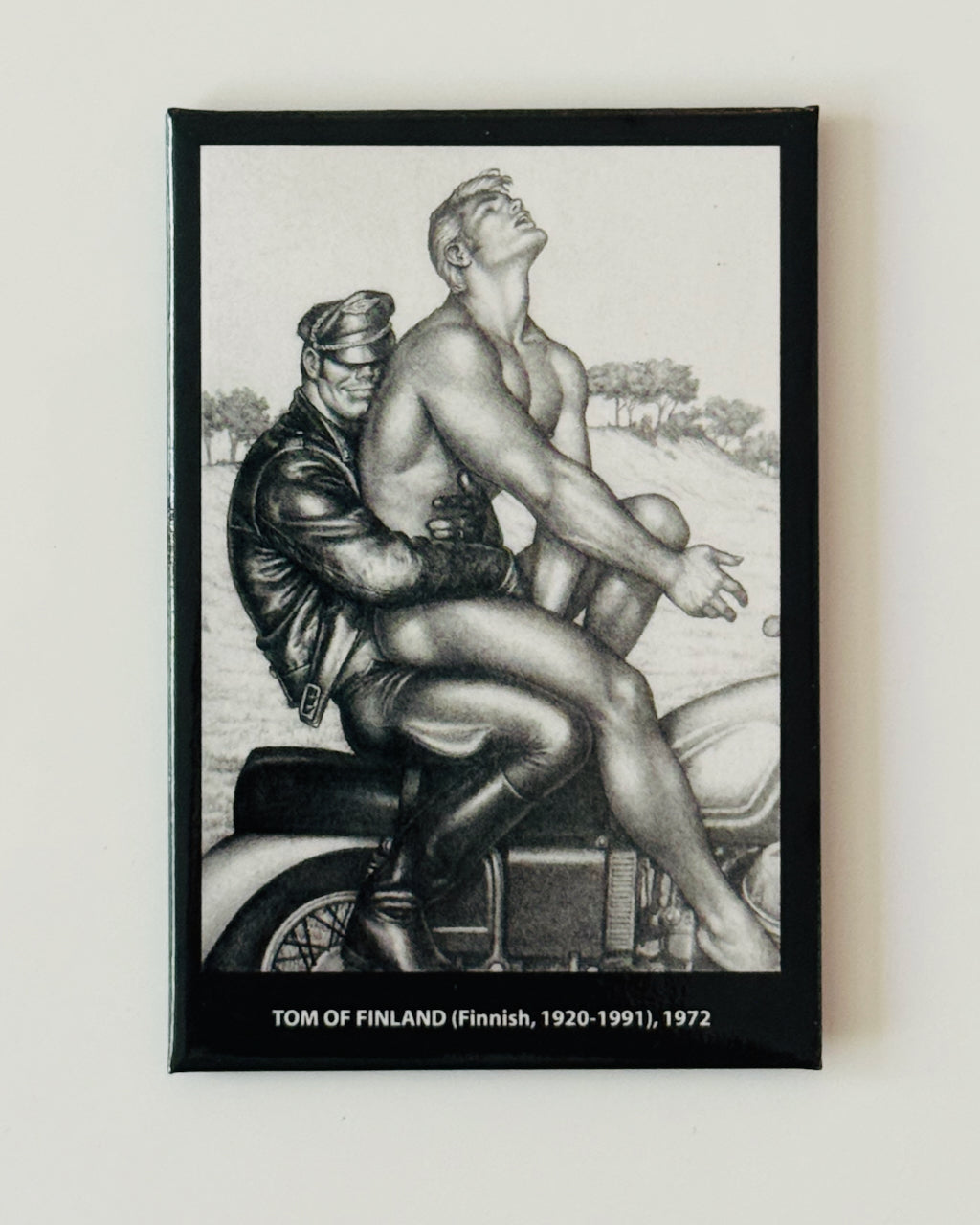 Tom of Finland Bike Fun Magnet