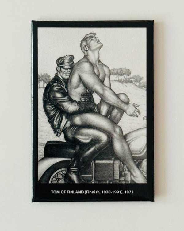 Tom of Finland Bike Fun Magnet