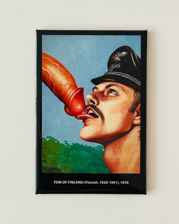 Tom of Finland Lick Magnet