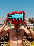 Keith Haring Pop Shop Dog Plush Bag