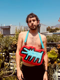 Keith Haring Pop Shop Dog Plush Bag