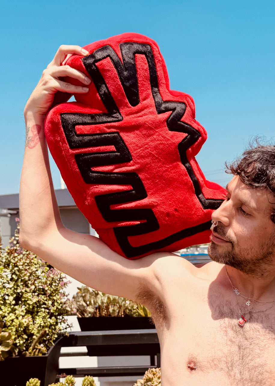 Keith Haring Pop Shop Dog Plush Pillow