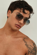Smoke Vintage Aviators