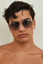 Smoke Vintage Aviators