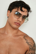 Emerald Vintage Aviators