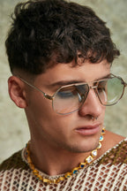 Emerald Vintage Aviators