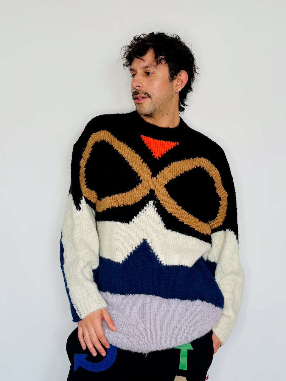 Walter Van Beirendonck FACE KNIT